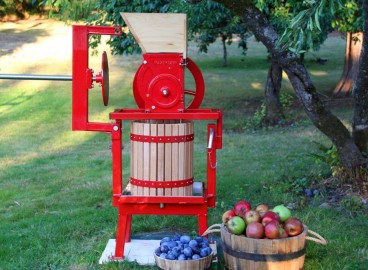 Fabriquer un pressoir à pommes à partir d'un cric : 2 idées