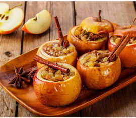 Pommes au miel cuites au micro-ondes