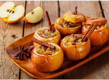 Pommes au miel cuites au micro-ondes