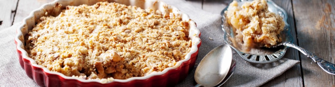 crumble aux pommes