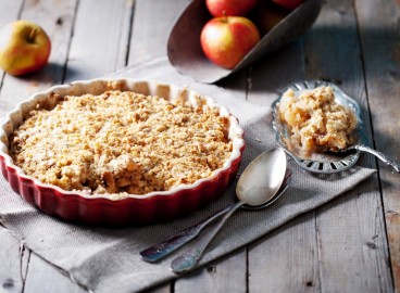 crumble aux pommes