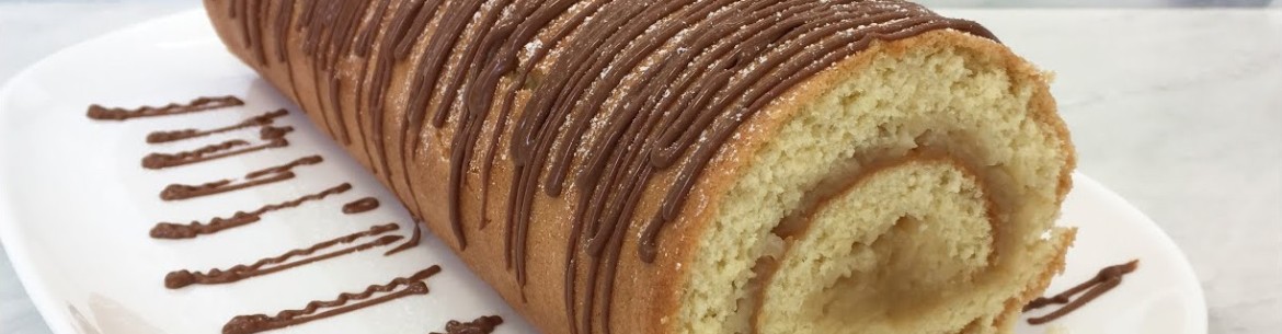 Une recette simple de gâteau roulé aux pommes