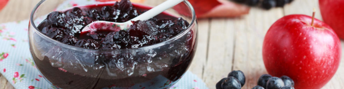 Confiture d'aronia aux pommes