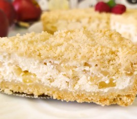 gâteau au fromage royal aux pommes