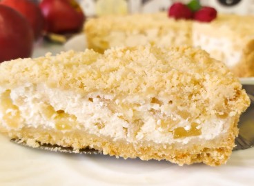 gâteau au fromage royal aux pommes