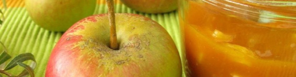 Confiture de pommes et d'argousier
