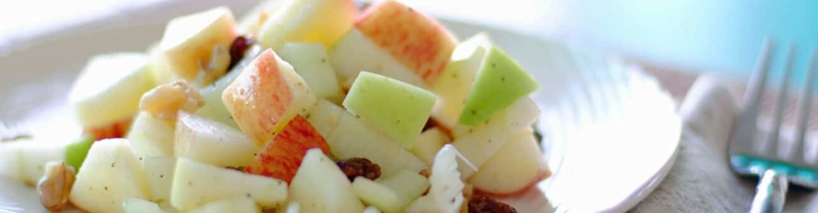 Salade légère au céleri et aux pommes