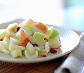Salade légère au céleri et aux pommes