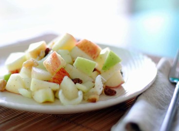 Salade légère au céleri et aux pommes