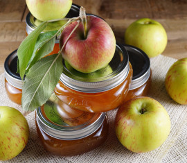 Confiture de pommes express (5 minutes) pour l'hiver