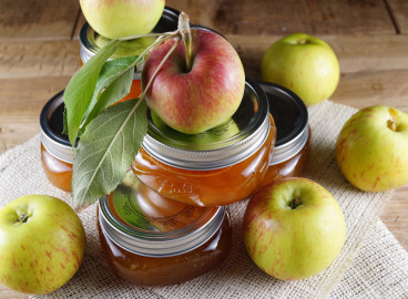 Confiture de pommes express (5 minutes) pour l'hiver