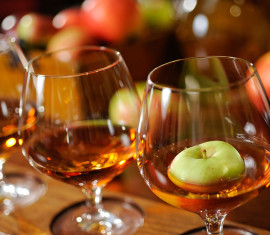 Calvados aux pommes acidulé, léger et délicieux