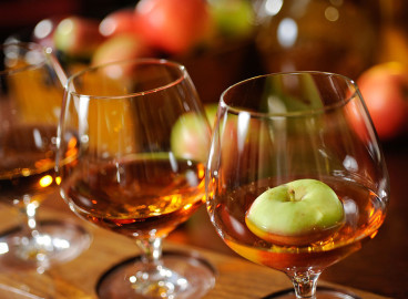 Calvados aux pommes acidulé, léger et délicieux