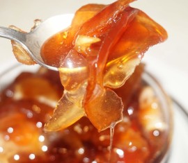 Confiture transparente à base de pommes Antonov