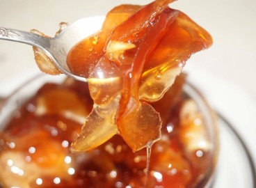 Confiture transparente à base de pommes Antonov