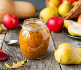 recette de confiture de pommes et de poires