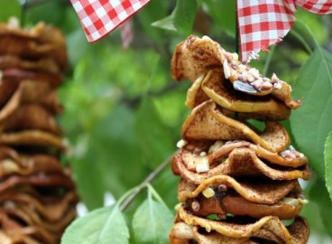 Séchage des pommes à l'air libre, au soleil et à l'ombre