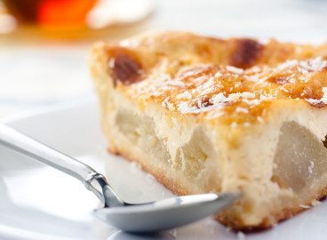 Gratin de fromage blanc aux pommes au four