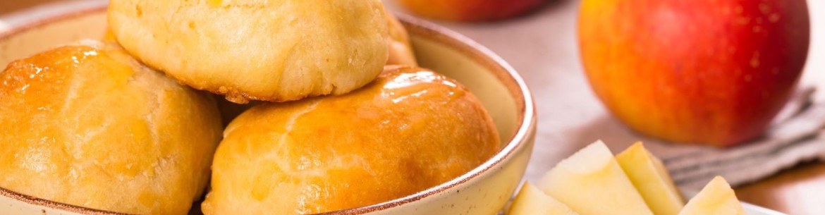 Tartes aux pommes cuites au four. La garniture est à tomber !