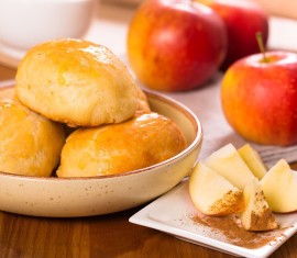 Tartes aux pommes cuites au four. La garniture est à tomber !