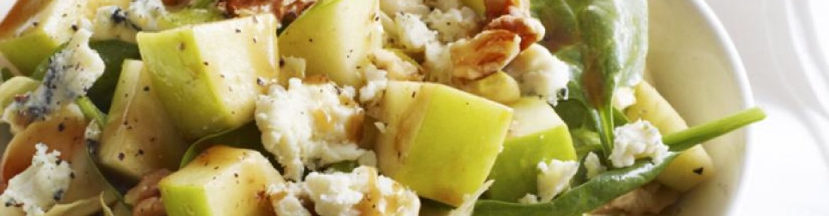 Salade française aux pommes - une recette exquise