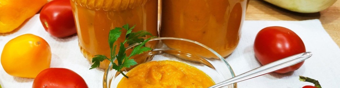 Caviar de courgettes aux pommes pour l'hiver