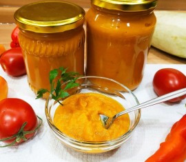 Caviar de courgettes aux pommes pour l'hiver