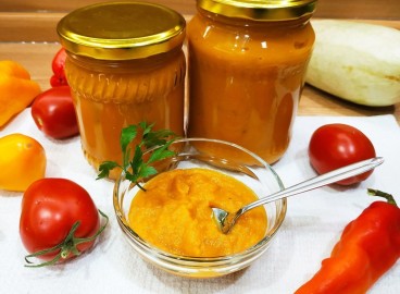Caviar de courgettes aux pommes pour l'hiver