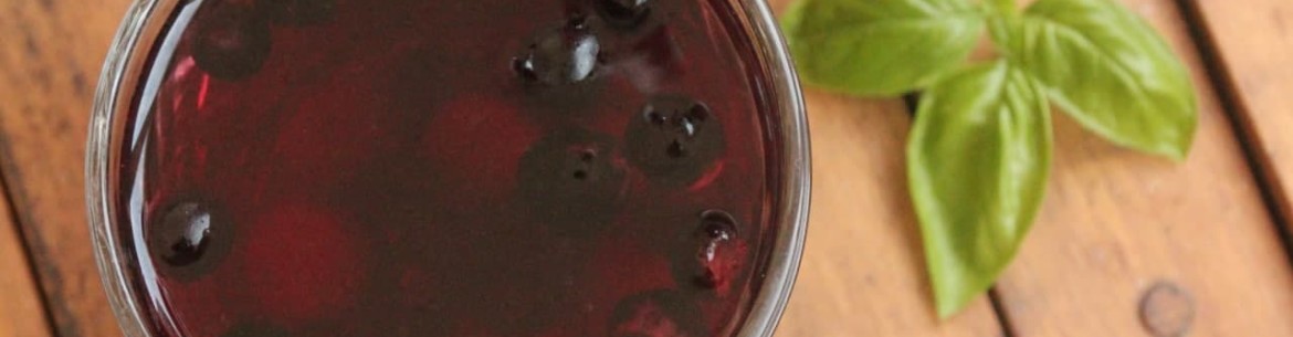 Compote de pommes aux aronias congelés