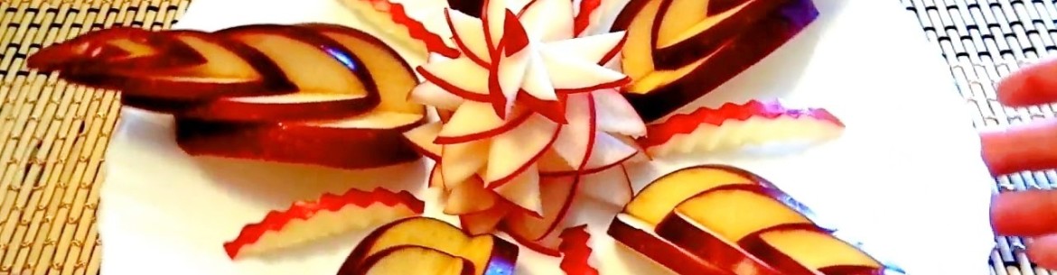 Comment découper joliment des pommes pour la table : 22 idées