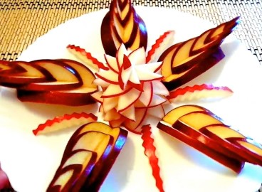 Comment découper joliment des pommes pour la table : 22 idées