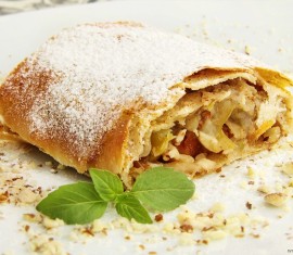 Strudel lavash aux pommes
