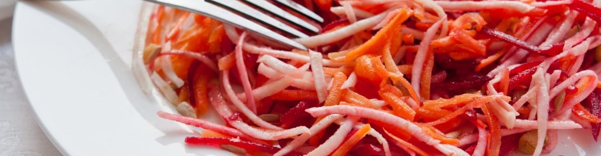 Salade de betteraves, carottes et pommes – un concentré de vitamines !
