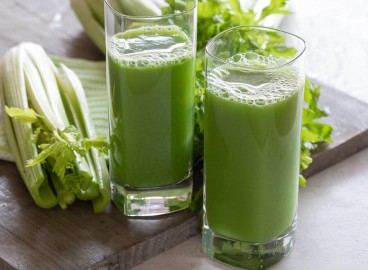 Smoothie au céleri et à la pomme