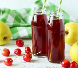 compote de pommes et de cerises