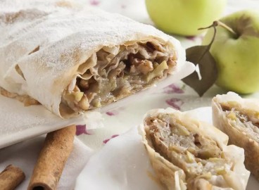 Strudel à la pâte filo aux pommes