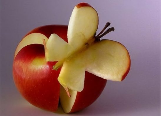 Comment découper joliment des pommes pour la table : 22 idées
