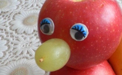 Chenille en pomme à faire soi-même : idées de bricolage pour la maternelle