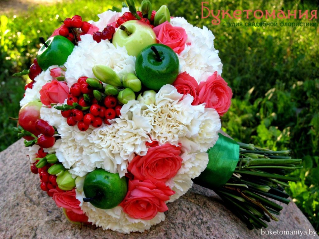 Bouquet de pommes à faire soi-même : instructions étape par étape et 50 photos pour vous inspirer